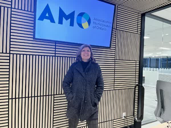 Anna Hopkins at the Association of Municipalities of Ontario