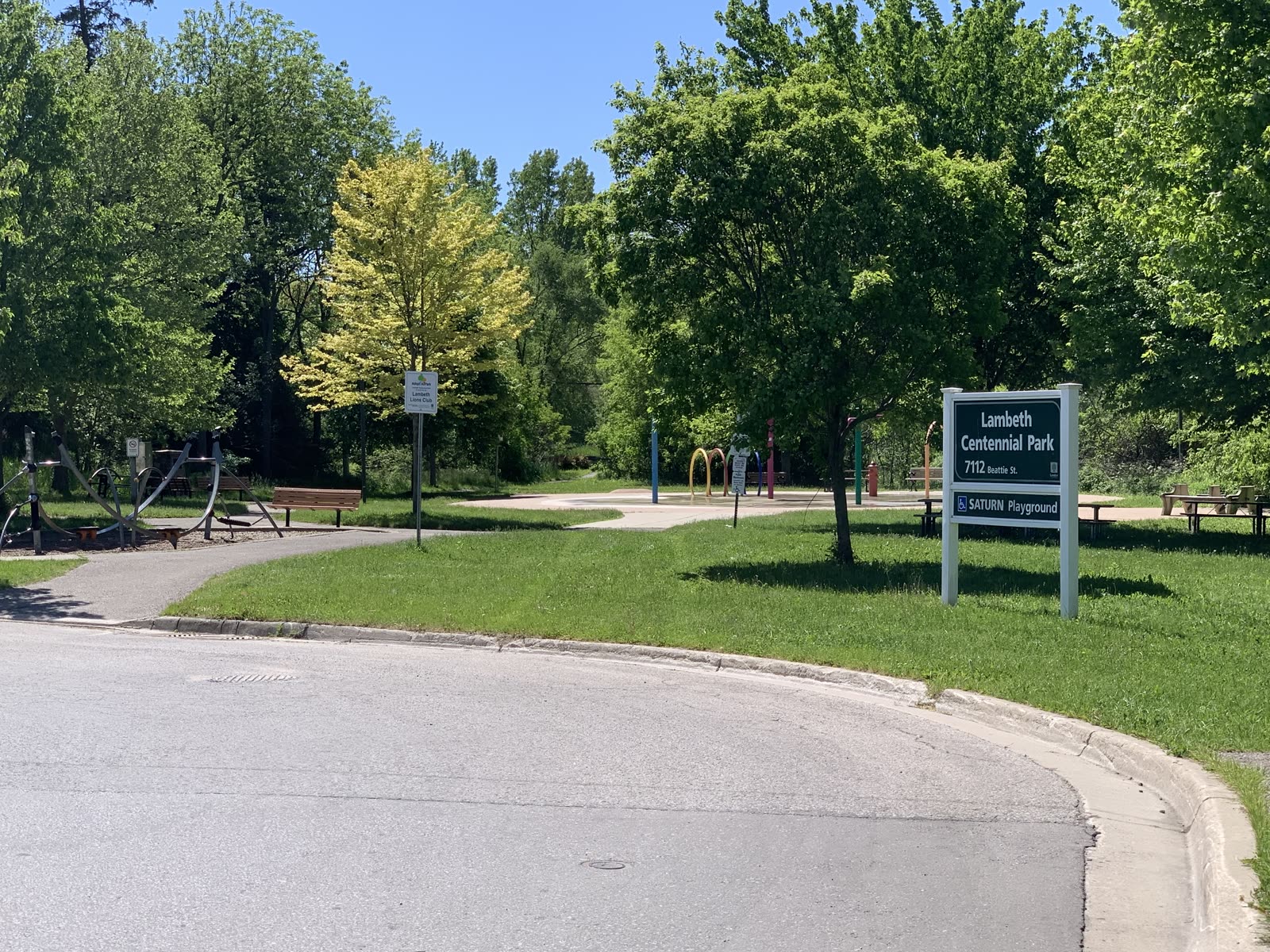Lambeth Centennial Park playground